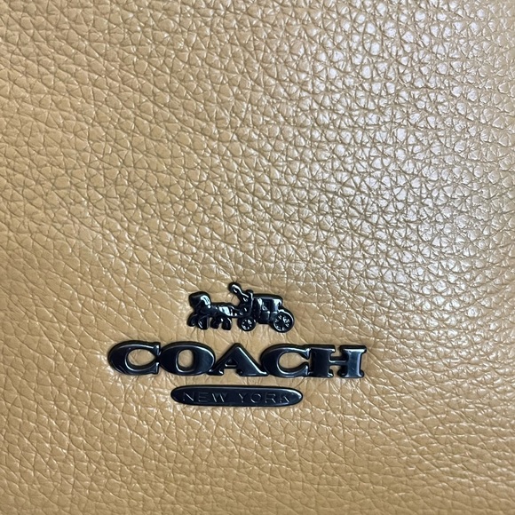 Coach ABBY Duffle Crossbody Bag 2-Way QB/Honey NWT - Picture 9 of 15